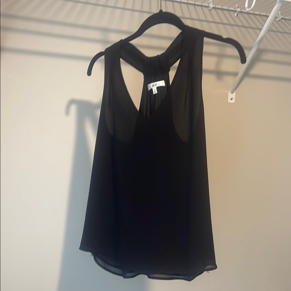 Black Sleeveless Top